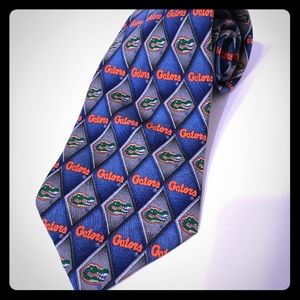 Florida Gators Eagle Tie 100% Silk Men's 59"